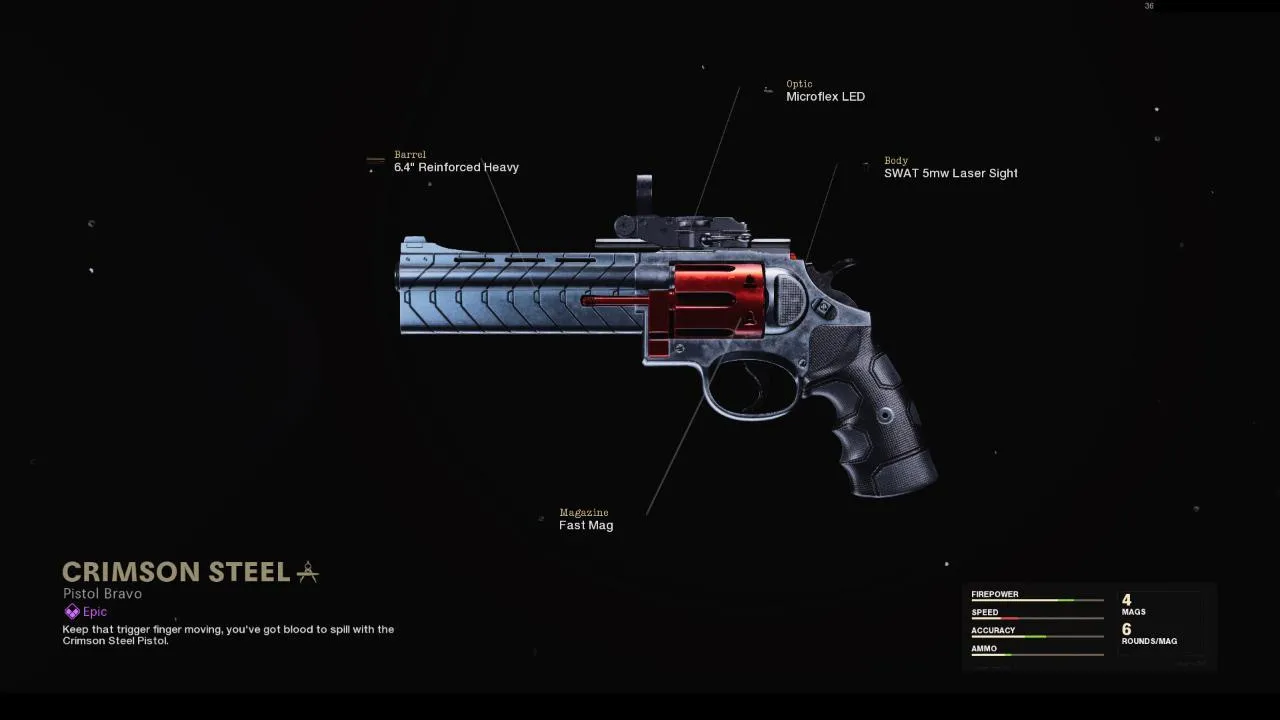 Crimson Steel - COD Warzone and Black Ops Cold War Weapon Blueprint | Call of Duty Crimson Steel - COD Warzone and Black Ops Cold War Weapon Blueprint | Call of Duty