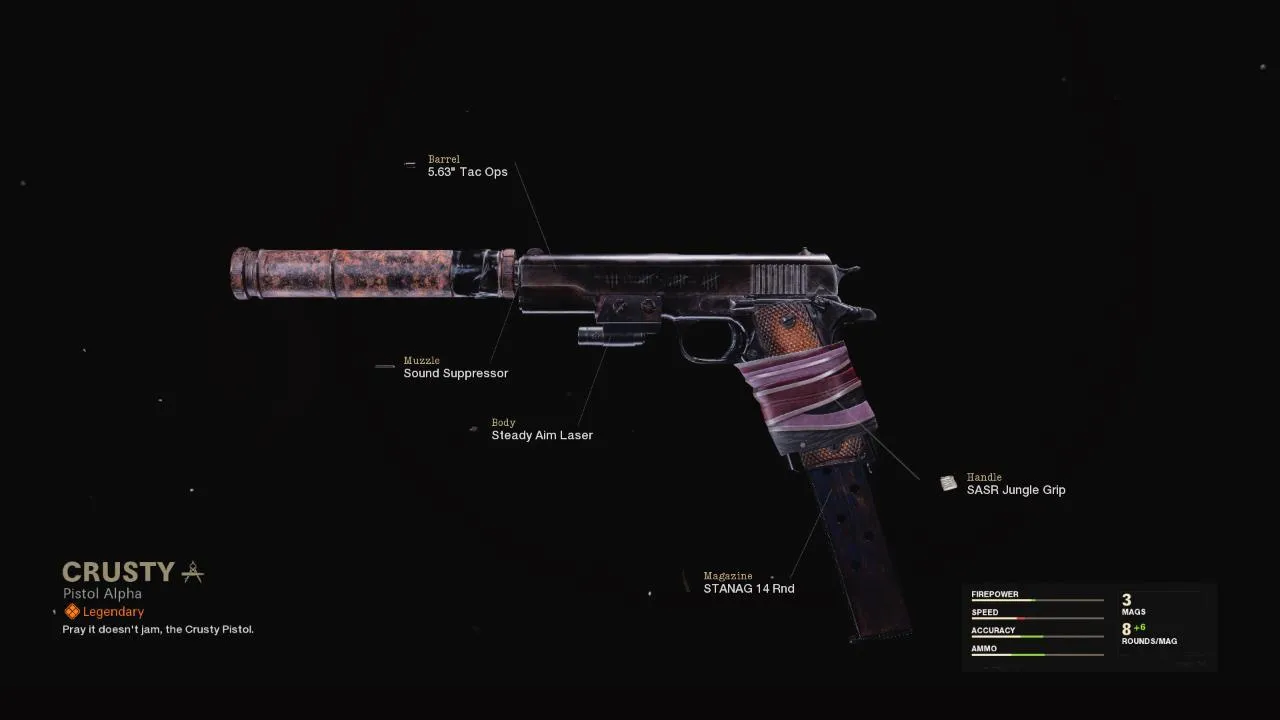 Crusty - COD Warzone and Black Ops Cold War Weapon Blueprint | Call of Duty