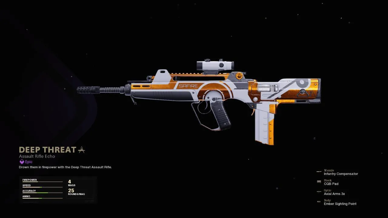 Deep Threat - COD Warzone and Black Ops Cold War Weapon Blueprint | Call of Duty