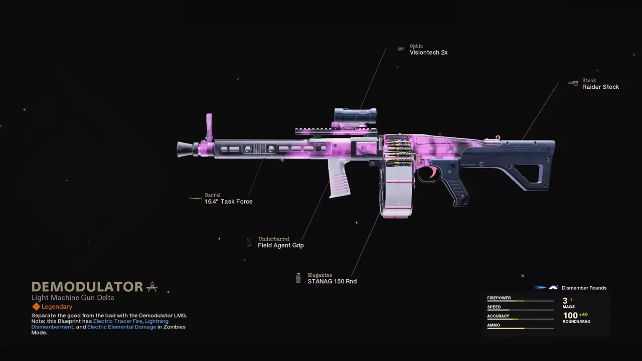 Demodulator - COD Warzone and Black Ops Cold War Weapon Blueprint | Call of Duty Demodulator - COD Warzone and Black Ops Cold War Weapon Blueprint | Call of Duty