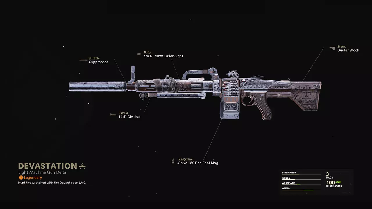 Devastation - COD Warzone and Black Ops Cold War Weapon Blueprint | Call of Duty Devastation - COD Warzone and Black Ops Cold War Weapon Blueprint | Call of Duty