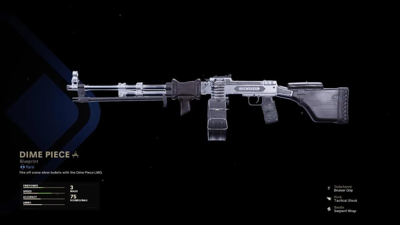 Dime Piece - COD Warzone and Black Ops Cold War Weapon Blueprint | Call of Duty