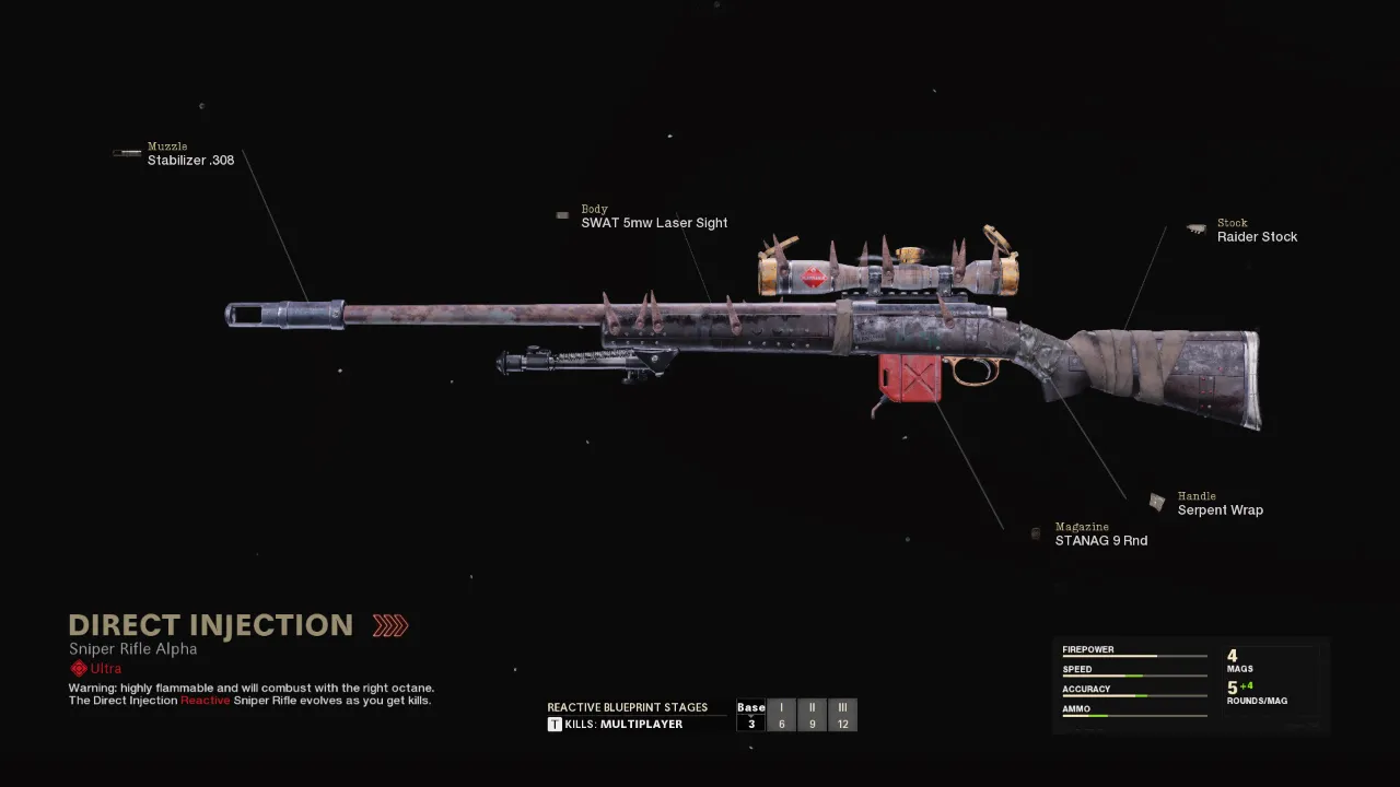 Direct Injection - COD Warzone and Black Ops Cold War Weapon Blueprint | Call of Duty Direct Injection - COD Warzone and Black Ops Cold War Weapon Blueprint | Call of Duty