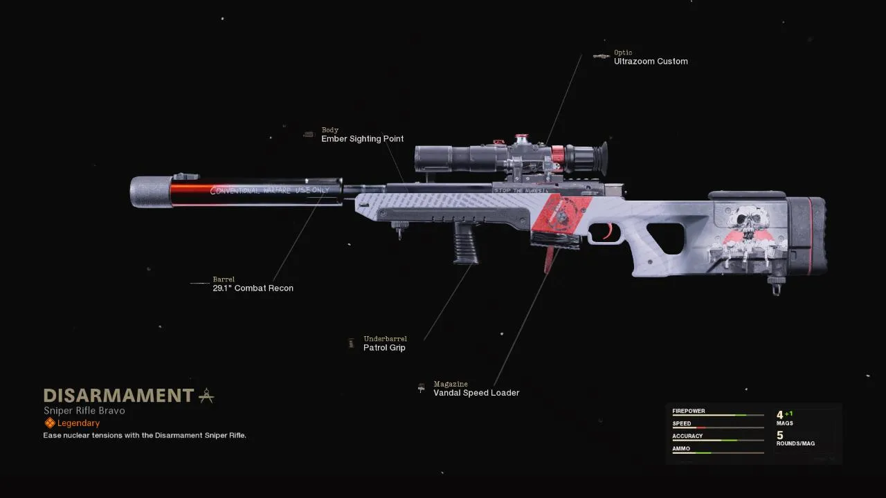Disarmament - COD Warzone and Black Ops Cold War Weapon Blueprint | Call of Duty Disarmament - COD Warzone and Black Ops Cold War Weapon Blueprint | Call of Duty