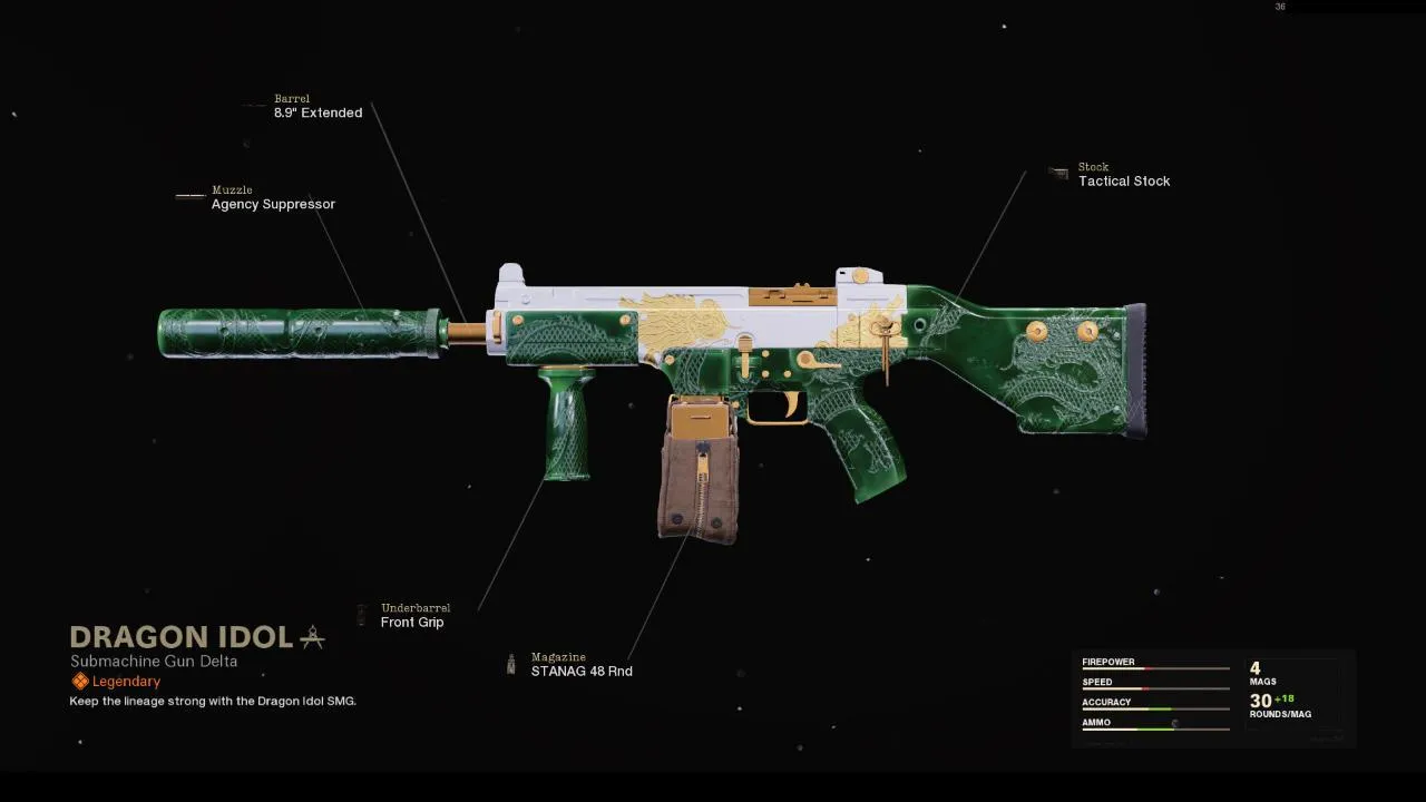 Dragon Idol - COD Warzone and Black Ops Cold War Weapon Blueprint | Call of Duty