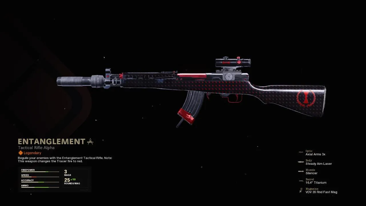 Entanglement - COD Warzone and Black Ops Cold War Weapon Blueprint | Call of Duty Entanglement - COD Warzone and Black Ops Cold War Weapon Blueprint | Call of Duty