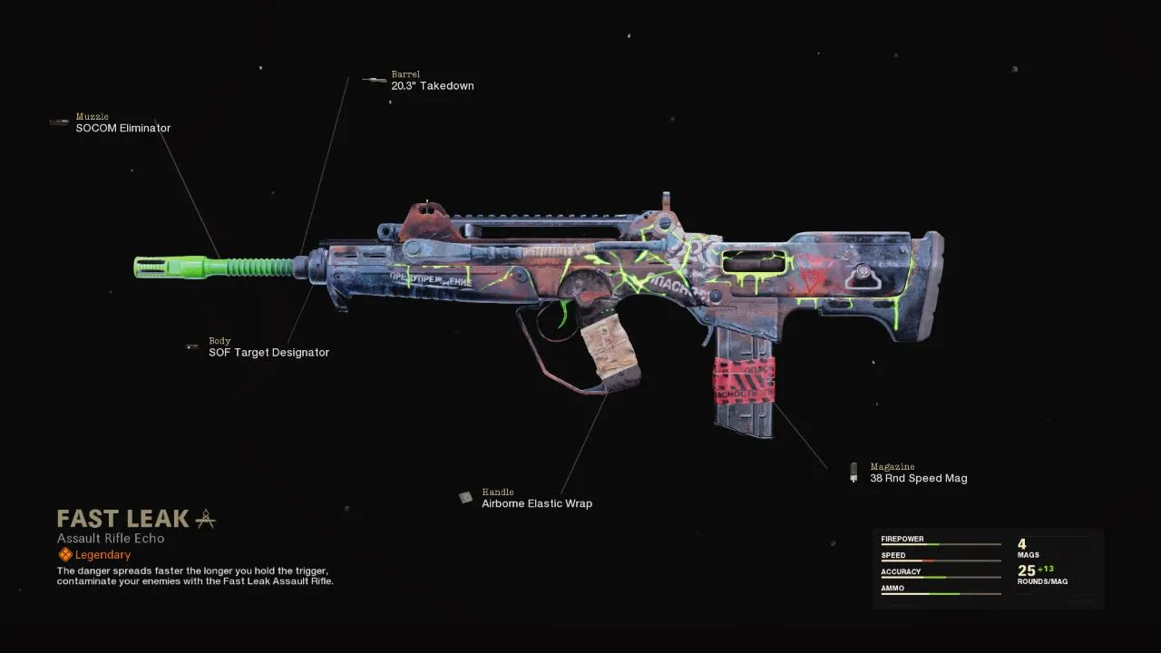 Fast Leak - COD Warzone and Black Ops Cold War Weapon Blueprint | Call of Duty Fast Leak - COD Warzone and Black Ops Cold War Weapon Blueprint | Call of Duty