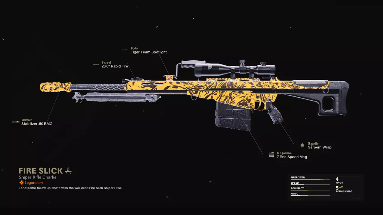 Fire Slick - COD Warzone and Black Ops Cold War Weapon Blueprint | Call of Duty Fire Slick - COD Warzone and Black Ops Cold War Weapon Blueprint | Call of Duty