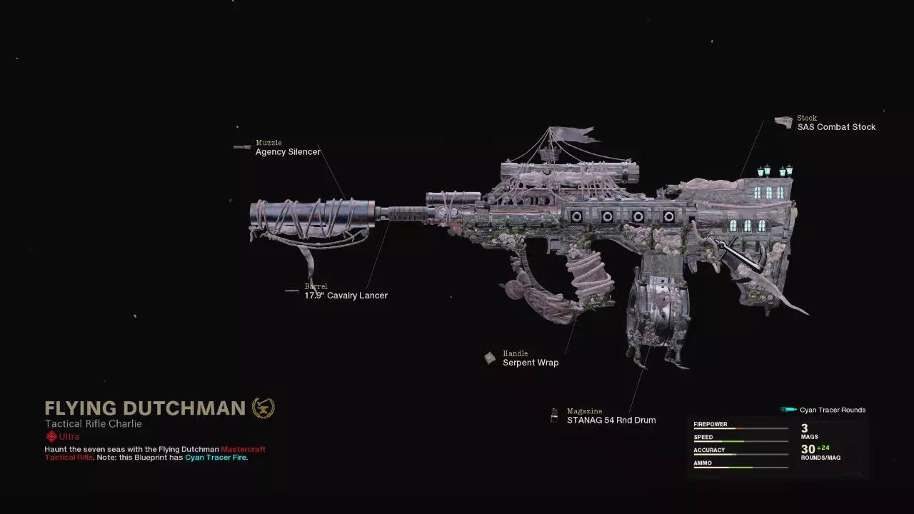 Flying Dutchman - COD Warzone and Black Ops Cold War Weapon Blueprint | Call of Duty Flying Dutchman - COD Warzone and Black Ops Cold War Weapon Blueprint | Call of Duty