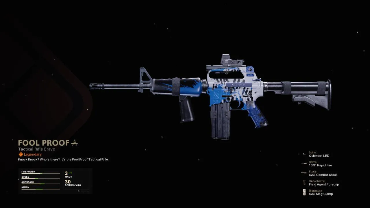 Fool Proof - COD Warzone and Black Ops Cold War Weapon Blueprint | Call of Duty Fool Proof - COD Warzone and Black Ops Cold War Weapon Blueprint | Call of Duty