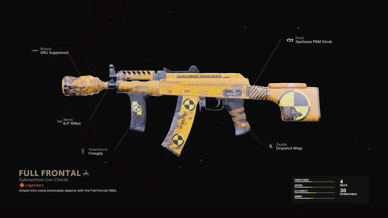 Full Frontal - COD Warzone and Black Ops Cold War Weapon Blueprint | Call of Duty
