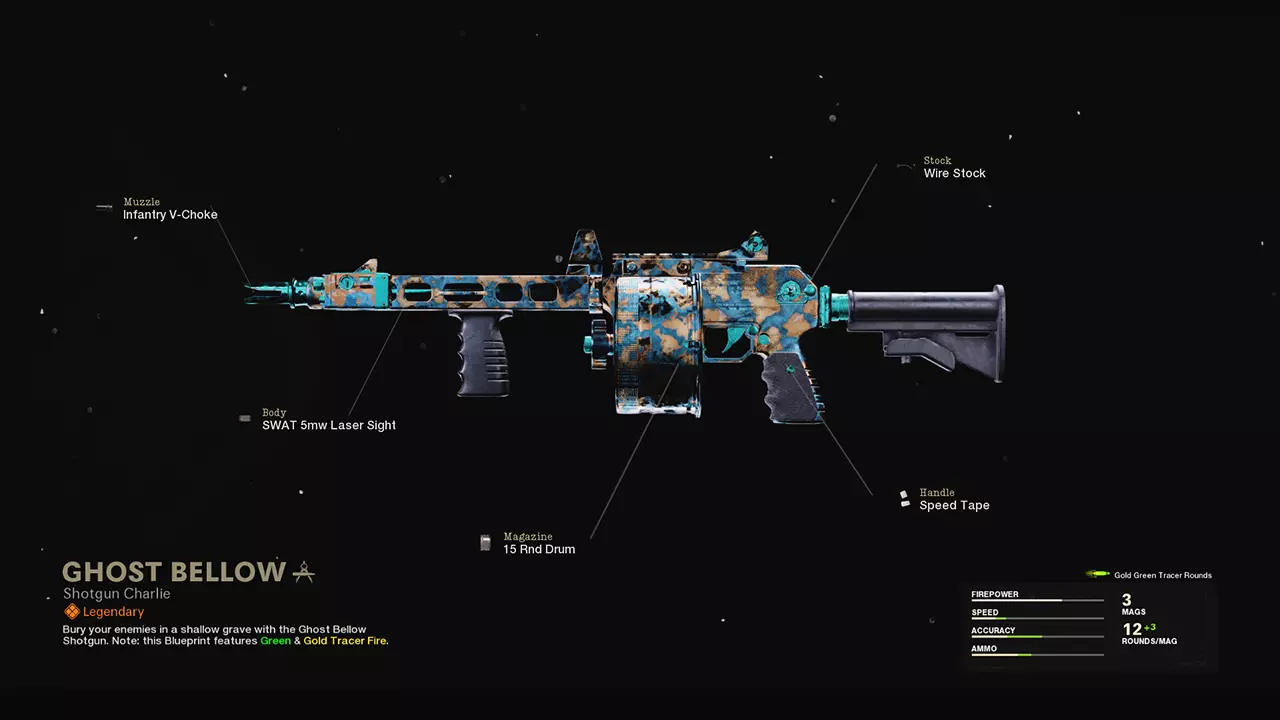 Ghost Bellow - COD Warzone and Black Ops Cold War Weapon Blueprint | Call of Duty