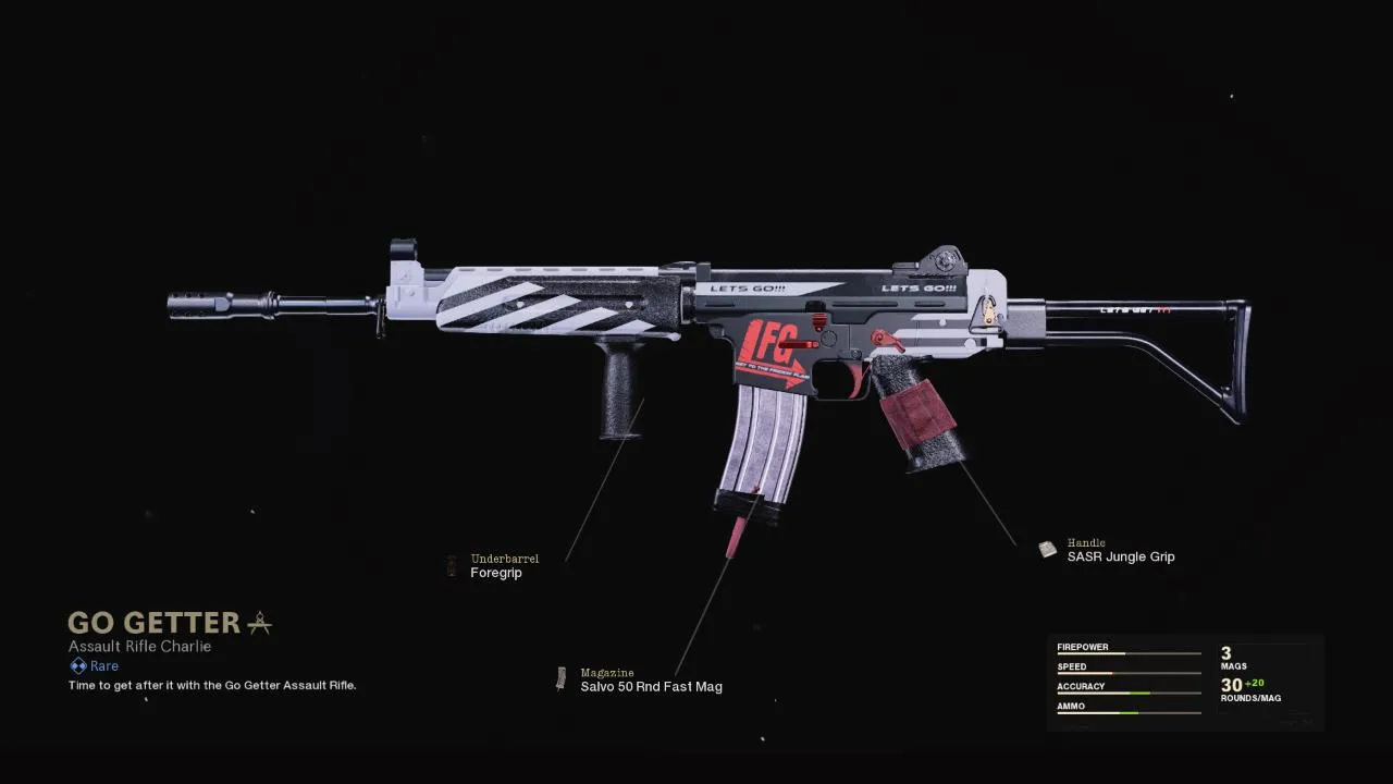 Go Getter - COD Warzone and Black Ops Cold War Weapon Blueprint | Call of Duty