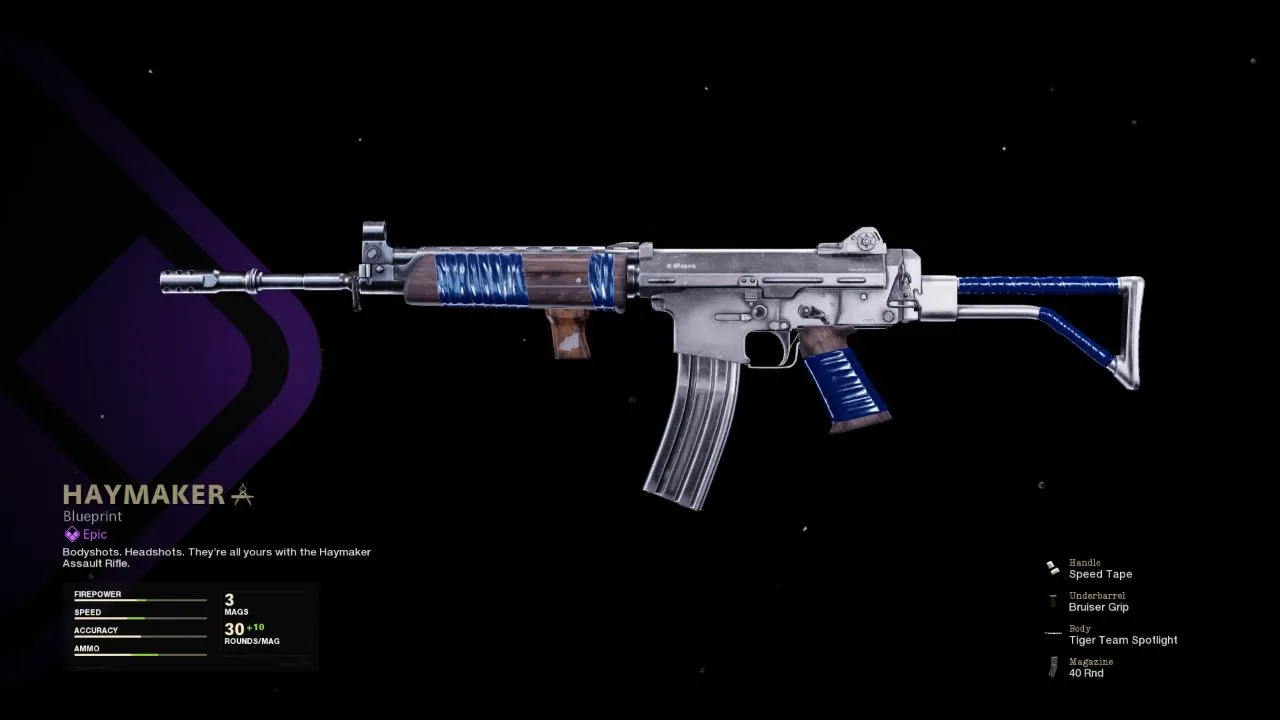 Haymaker - COD Warzone and Black Ops Cold War Weapon Blueprint | Call of Duty Haymaker - COD Warzone and Black Ops Cold War Weapon Blueprint | Call of Duty