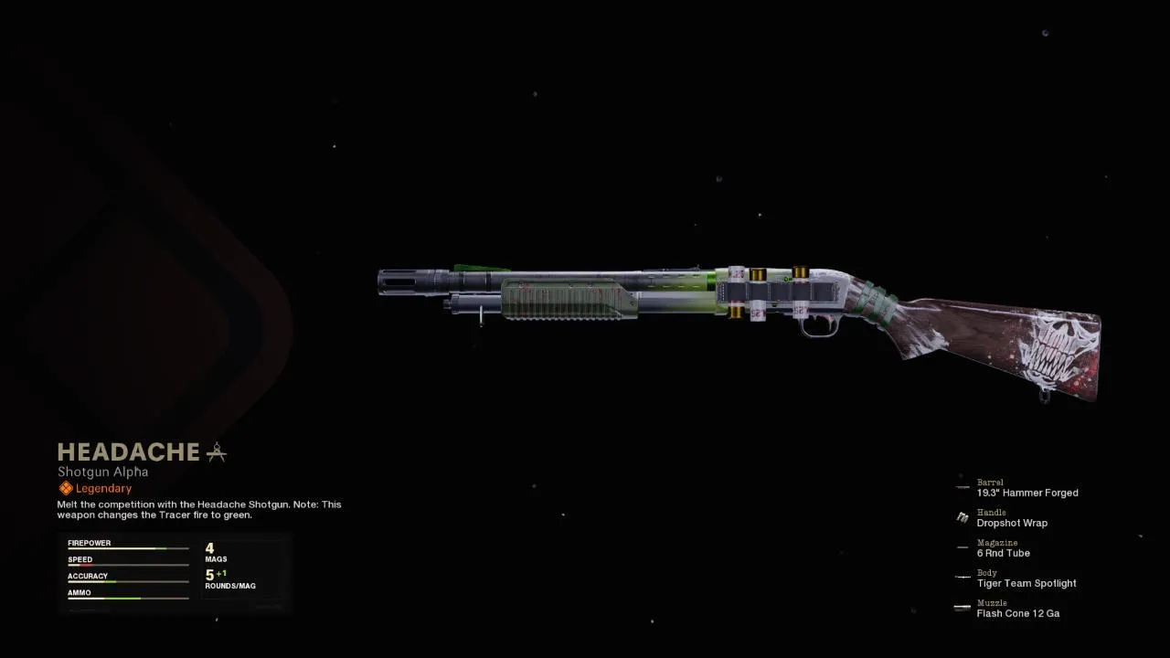Headache - COD Warzone and Black Ops Cold War Weapon Blueprint | Call of Duty