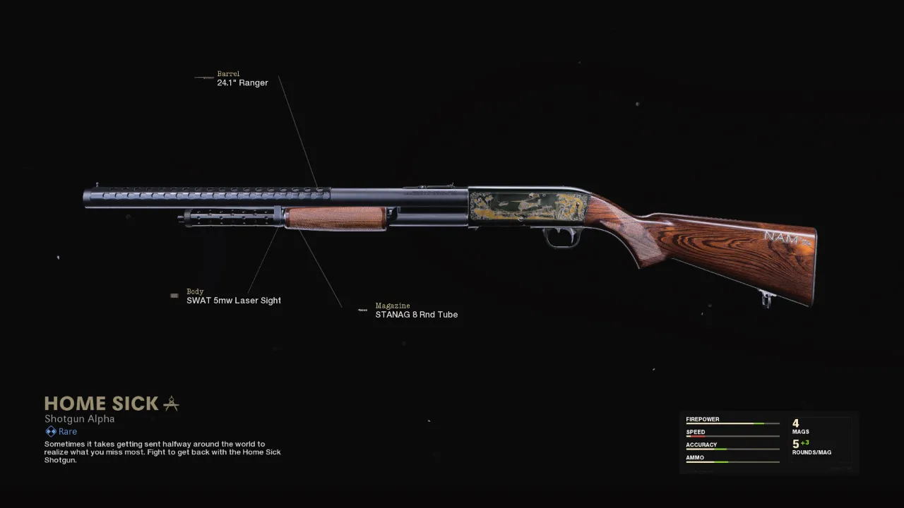 Home Sick - COD Warzone and Black Ops Cold War Weapon Blueprint | Call of Duty Home Sick - COD Warzone and Black Ops Cold War Weapon Blueprint | Call of Duty