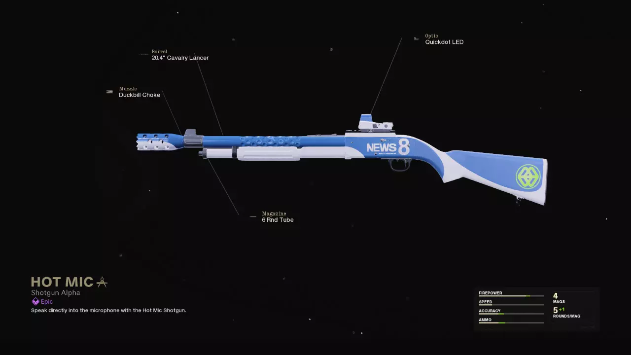 Hot Mic - COD Warzone and Black Ops Cold War Weapon Blueprint | Call of Duty Hot Mic - COD Warzone and Black Ops Cold War Weapon Blueprint | Call of Duty