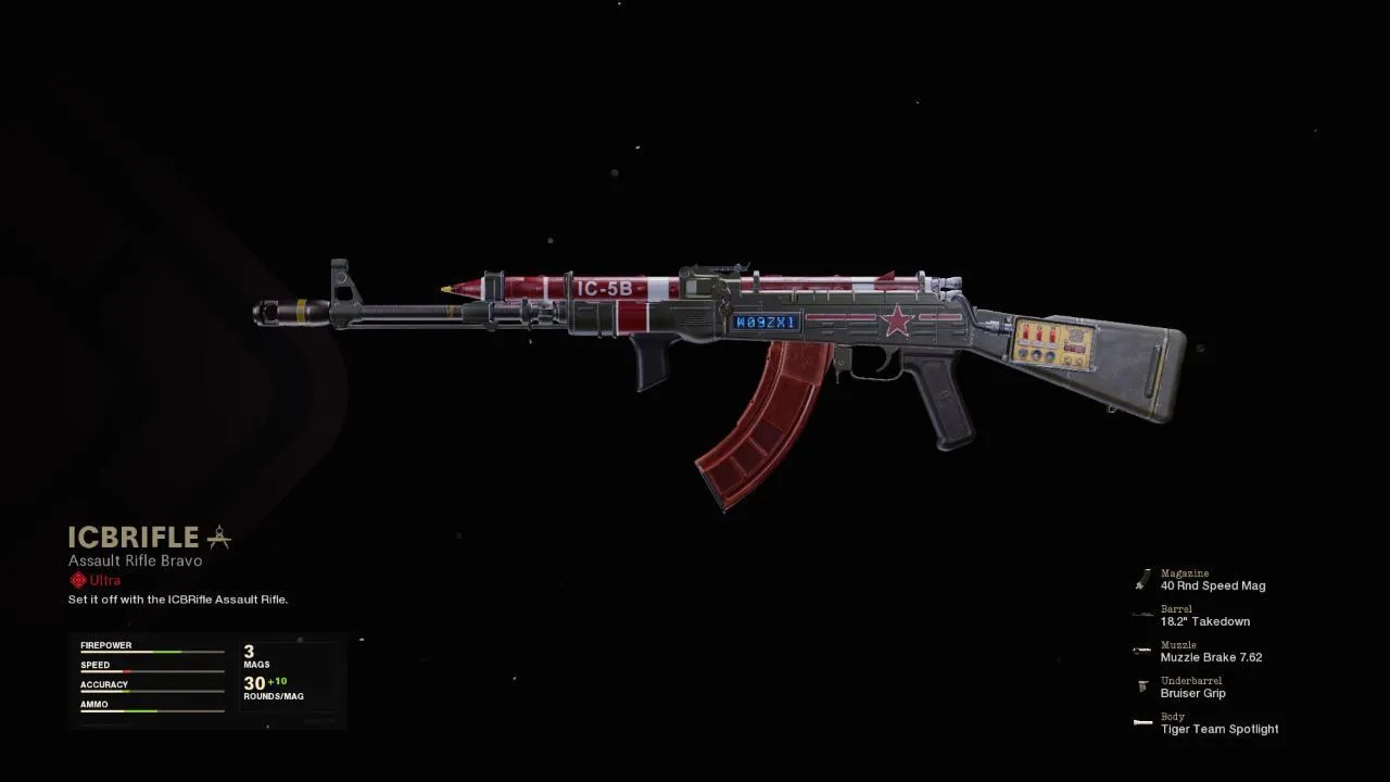 ICBRifle - COD Warzone and Black Ops Cold War Weapon Blueprint | Call of Duty