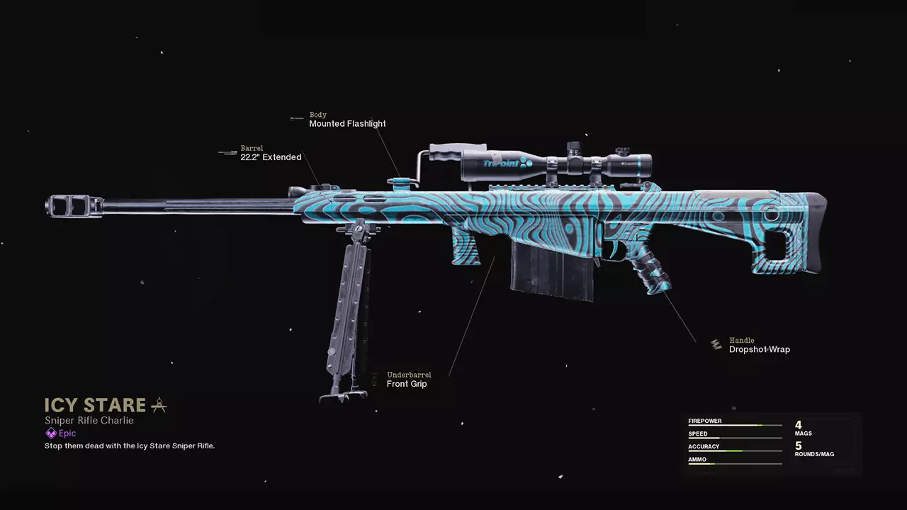 Icy Stare - COD Warzone and Black Ops Cold War Weapon Blueprint | Call of Duty Icy Stare - COD Warzone and Black Ops Cold War Weapon Blueprint | Call of Duty