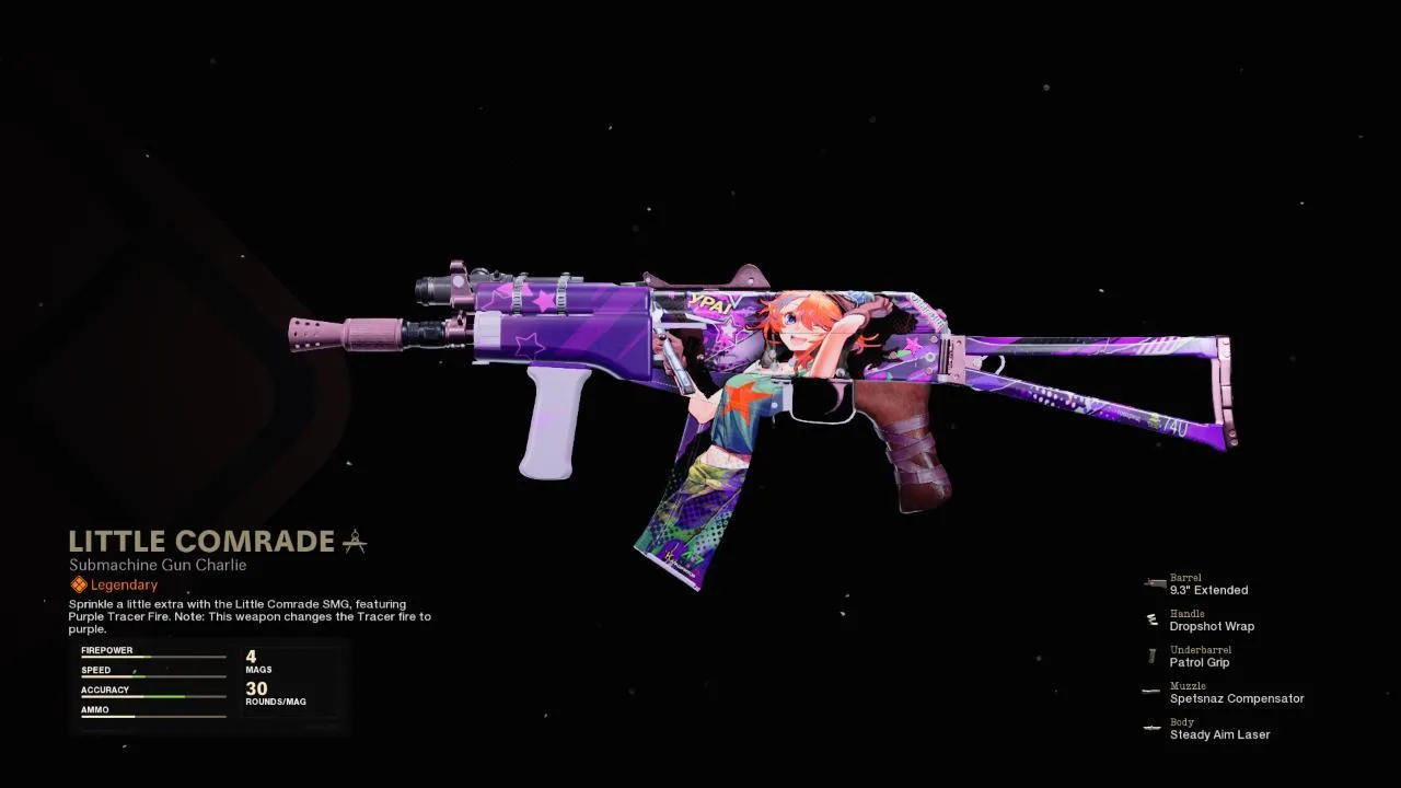 Little Comrade - COD Warzone and Black Ops Cold War Weapon Blueprint | Call of Duty