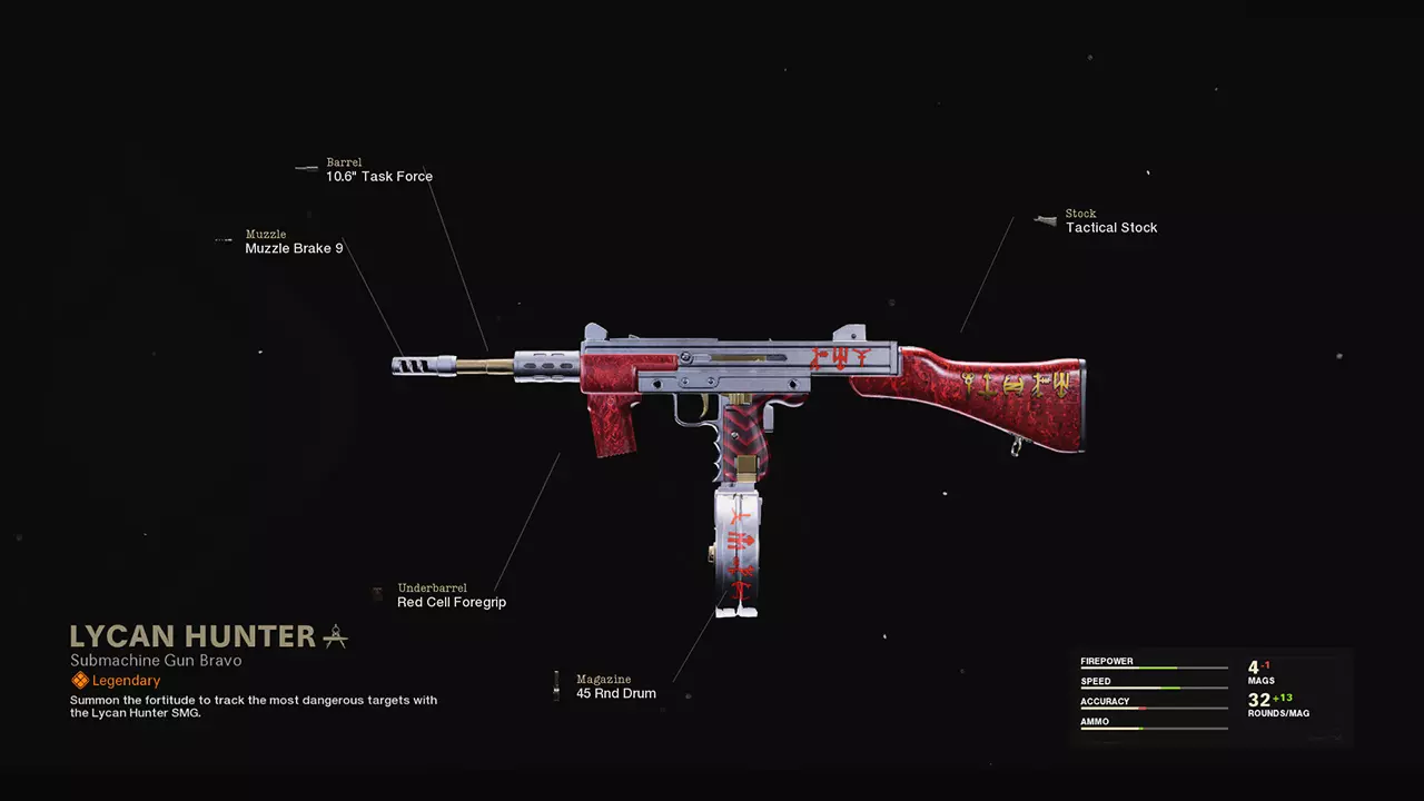 Lycan Hunter - COD Warzone and Black Ops Cold War Weapon Blueprint | Call of Duty Lycan Hunter - COD Warzone and Black Ops Cold War Weapon Blueprint | Call of Duty