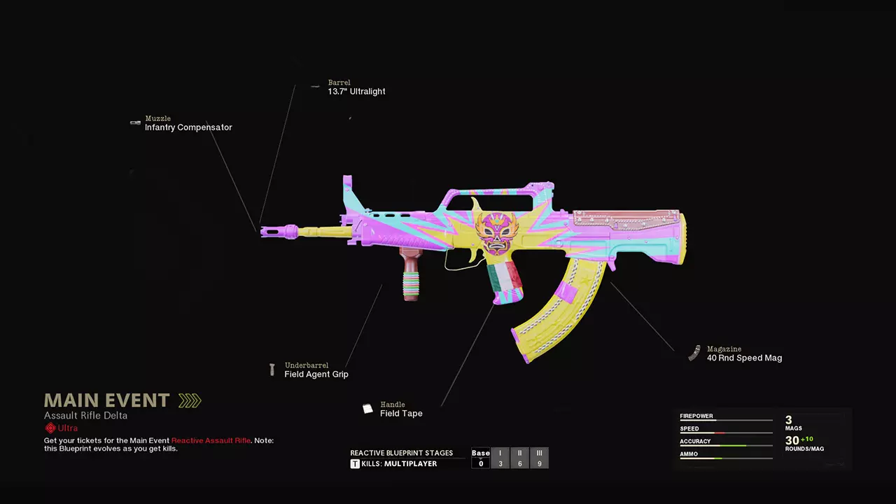 Main Event - COD Warzone and Black Ops Cold War Weapon Blueprint | Call of Duty