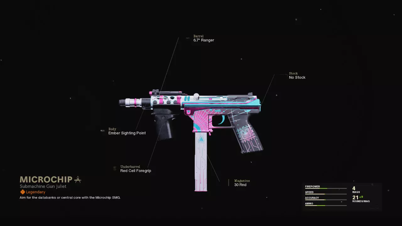 Microchip - COD Warzone and Black Ops Cold War Weapon Blueprint | Call of Duty