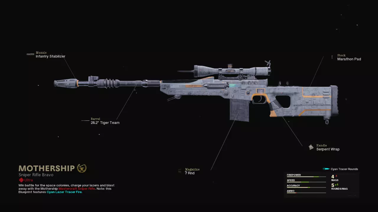 Mothership - COD Warzone and Black Ops Cold War Weapon Blueprint | Call of Duty