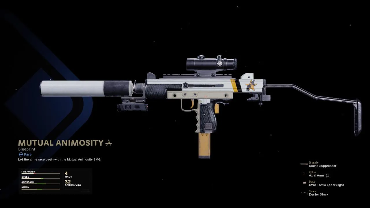 Mutual Animosity - COD Warzone and Black Ops Cold War Weapon Blueprint | Call of Duty
