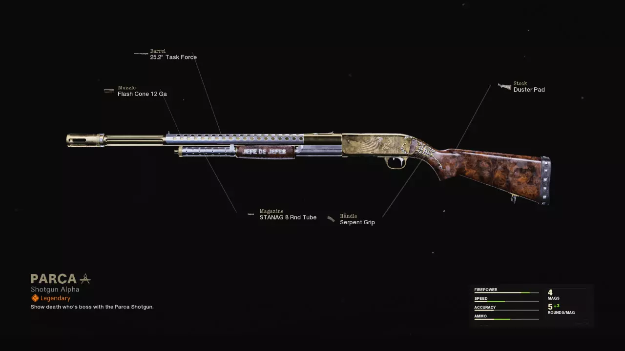 Parca - COD Warzone and Black Ops Cold War Weapon Blueprint | Call of Duty Parca - COD Warzone and Black Ops Cold War Weapon Blueprint | Call of Duty