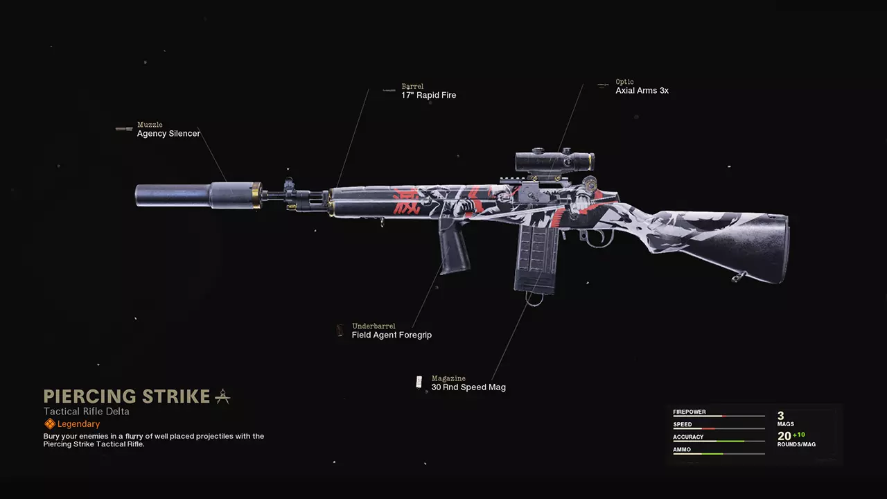 Piercing Strike - COD Warzone and Black Ops Cold War Weapon Blueprint | Call of Duty Piercing Strike - COD Warzone and Black Ops Cold War Weapon Blueprint | Call of Duty
