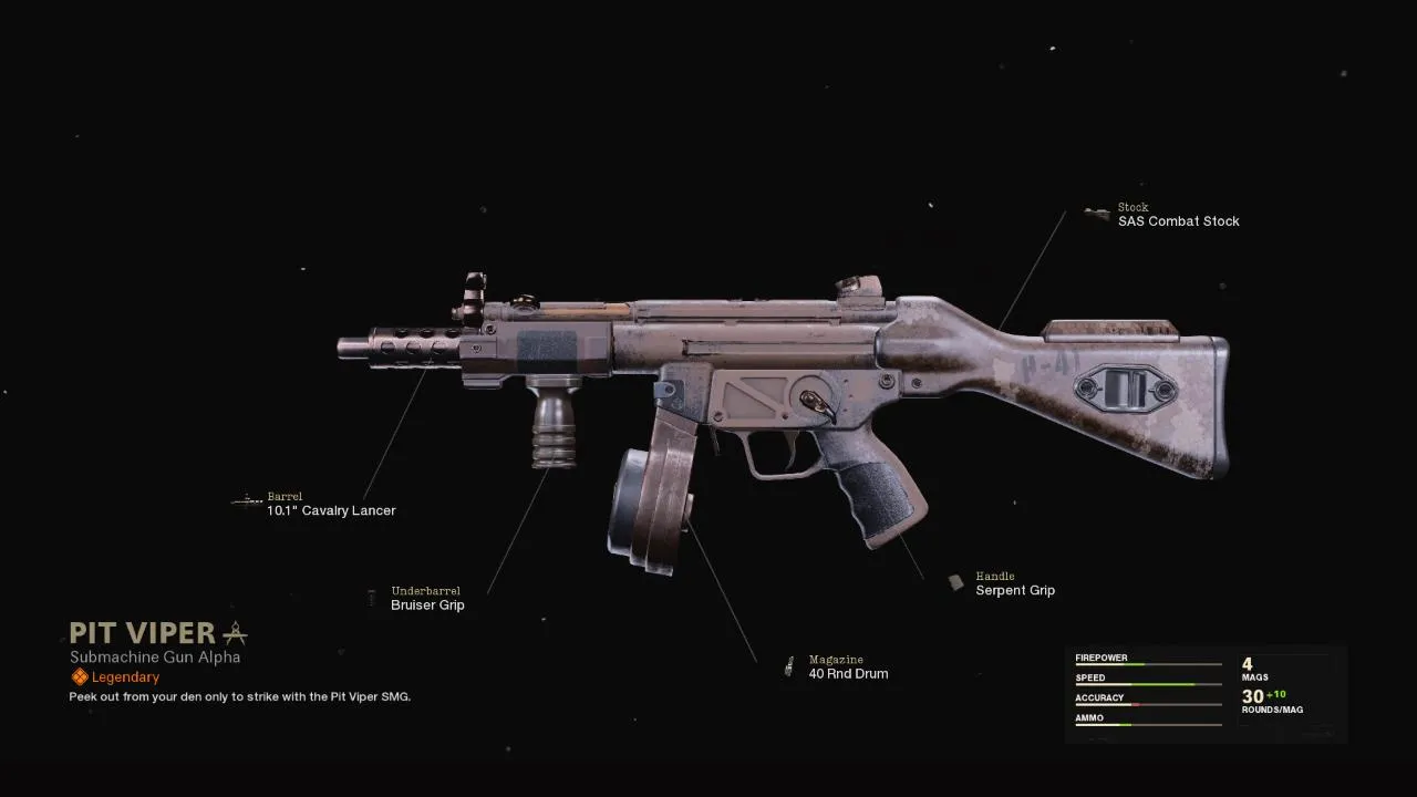 Pit Viper - COD Warzone and Black Ops Cold War Weapon Blueprint | Call of Duty Pit Viper - COD Warzone and Black Ops Cold War Weapon Blueprint | Call of Duty
