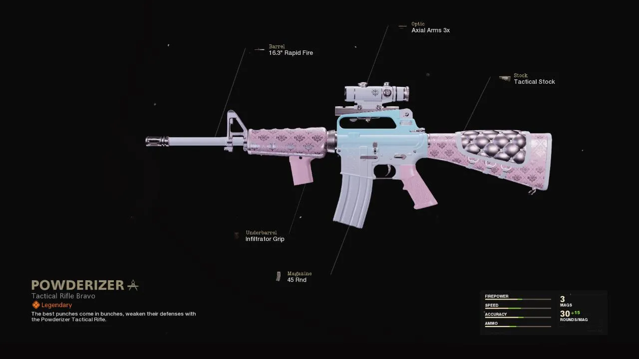 Powderizer - COD Warzone and Black Ops Cold War Weapon Blueprint | Call of Duty