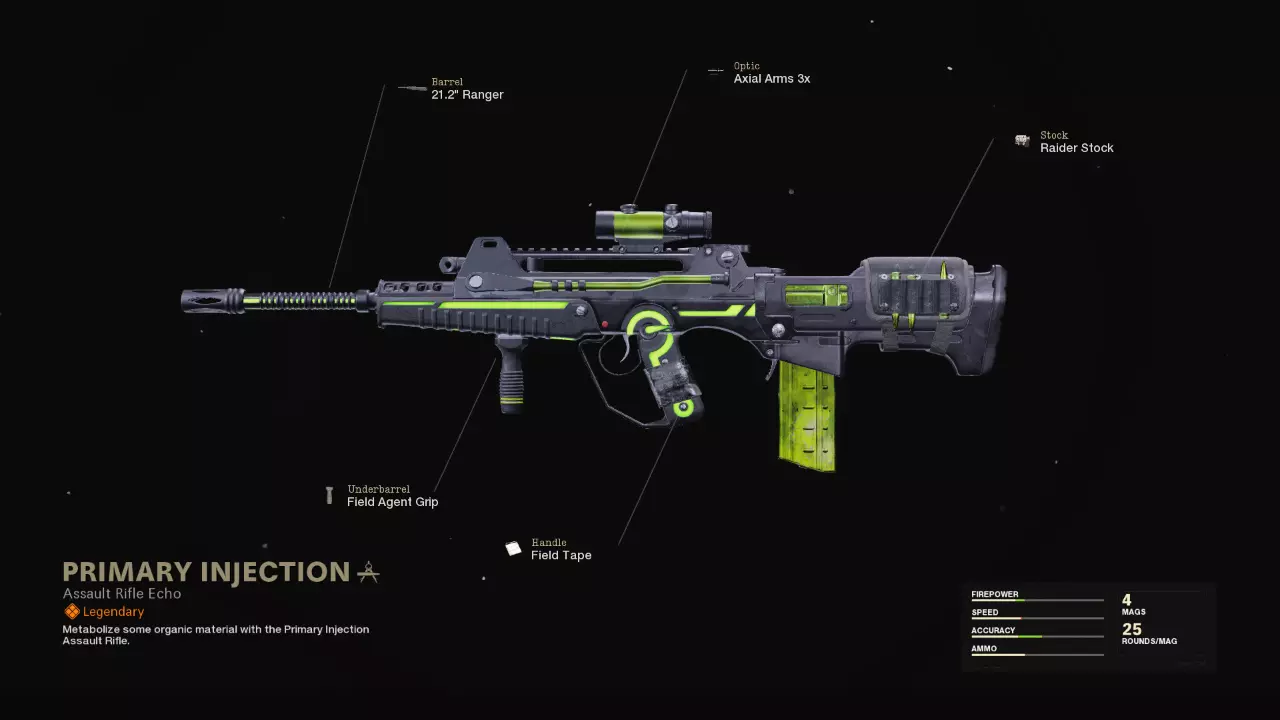 Primary Injection - COD Warzone and Black Ops Cold War Weapon Blueprint | Call of Duty Primary Injection - COD Warzone and Black Ops Cold War Weapon Blueprint | Call of Duty