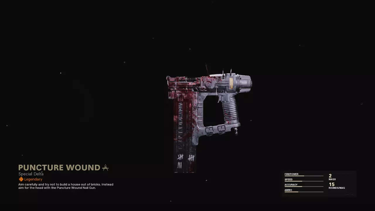 Puncture Wound - COD Warzone and Black Ops Cold War Weapon Blueprint | Call of Duty Puncture Wound - COD Warzone and Black Ops Cold War Weapon Blueprint | Call of Duty
