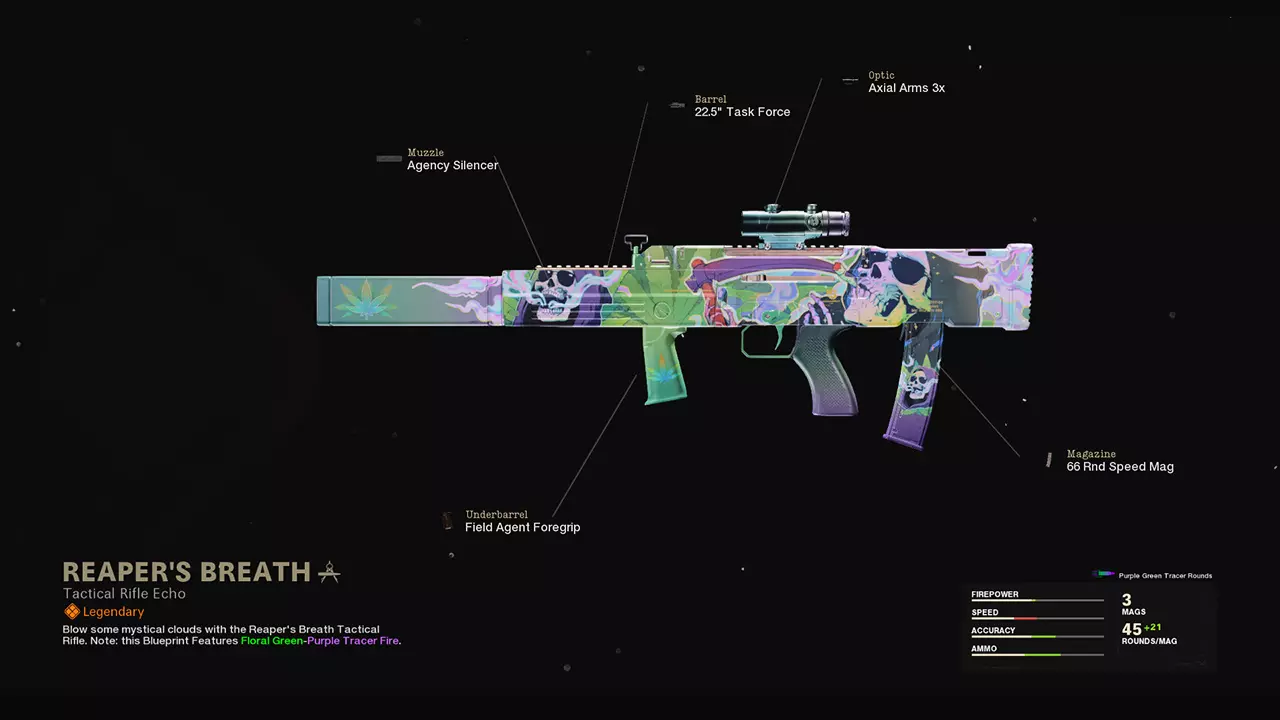 Reaper's Breath - COD Warzone and Black Ops Cold War Weapon Blueprint | Call of Duty