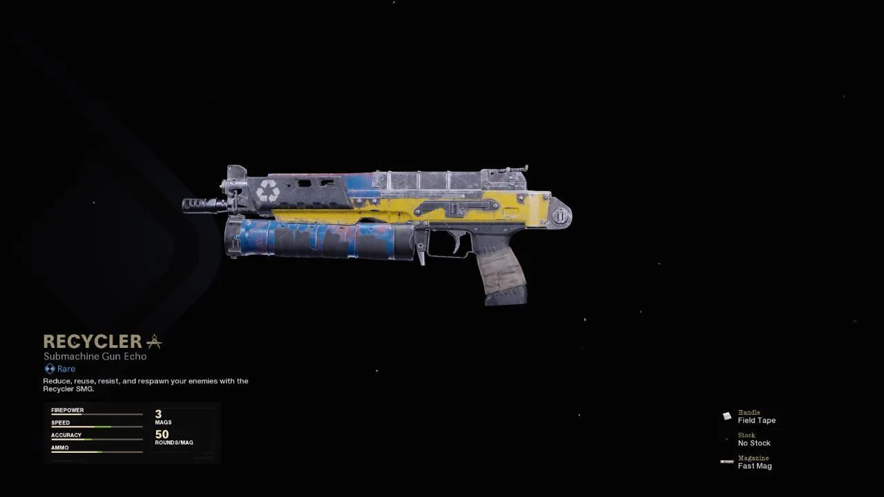 Recycler - COD Warzone and Black Ops Cold War Weapon Blueprint | Call of Duty