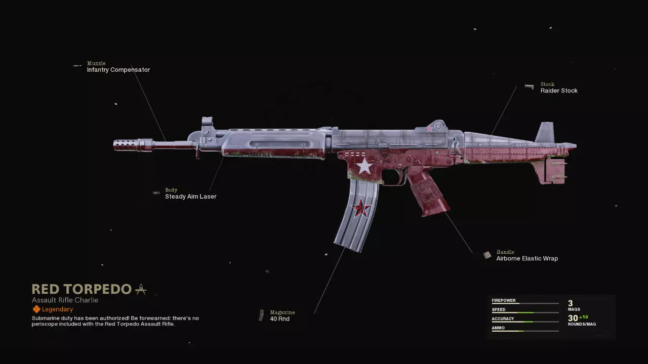 Red Torpedo - COD Warzone and Black Ops Cold War Weapon Blueprint | Call of Duty Red Torpedo - COD Warzone and Black Ops Cold War Weapon Blueprint | Call of Duty