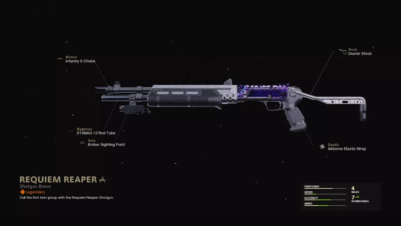 Requiem Reaper - COD Warzone and Black Ops Cold War Weapon Blueprint | Call of Duty