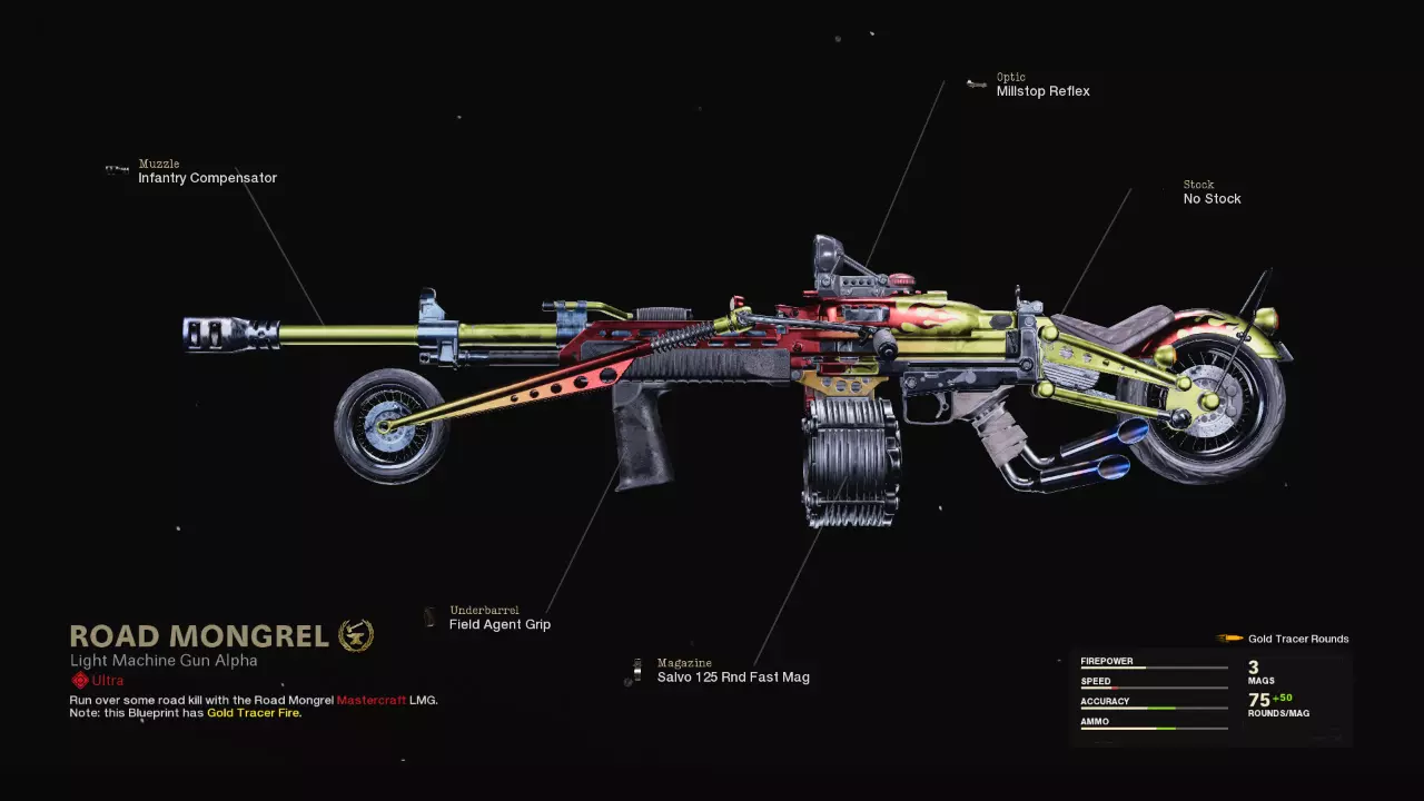 Road Mongrel - COD Warzone and Black Ops Cold War Weapon Blueprint | Call of Duty Road Mongrel - COD Warzone and Black Ops Cold War Weapon Blueprint | Call of Duty