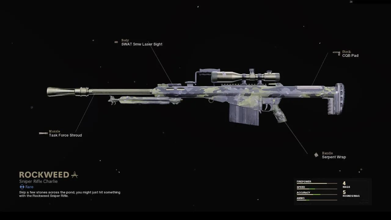 Rockweed - COD Warzone and Black Ops Cold War Weapon Blueprint | Call of Duty Rockweed - COD Warzone and Black Ops Cold War Weapon Blueprint | Call of Duty