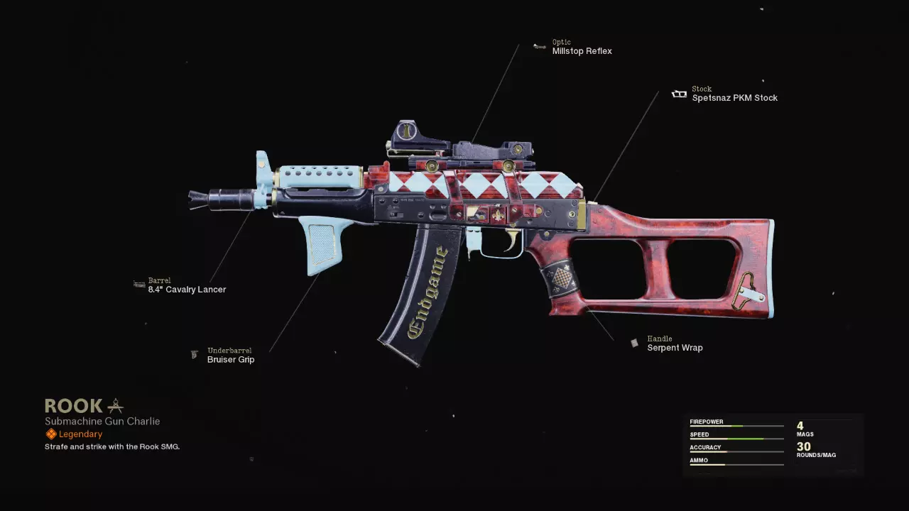 Rook - COD Warzone and Black Ops Cold War Weapon Blueprint | Call of Duty