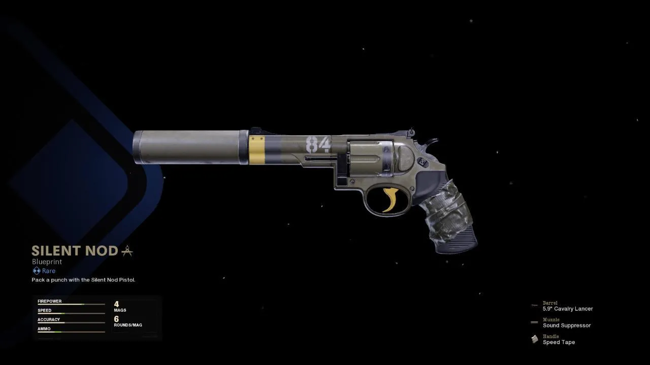 Silent Nod - COD Warzone and Black Ops Cold War Weapon Blueprint | Call of Duty