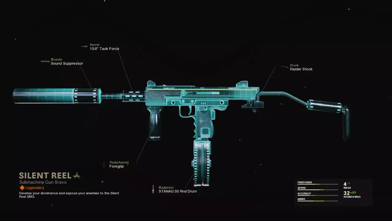 Silent Reel - COD Warzone and Black Ops Cold War Weapon Blueprint | Call of Duty Silent Reel - COD Warzone and Black Ops Cold War Weapon Blueprint | Call of Duty