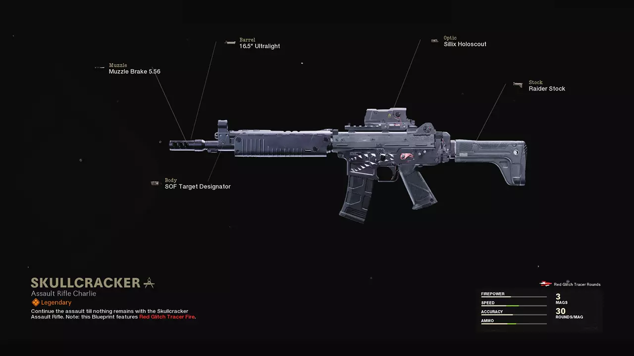 Skullcracker - COD Warzone and Black Ops Cold War Weapon Blueprint | Call of Duty