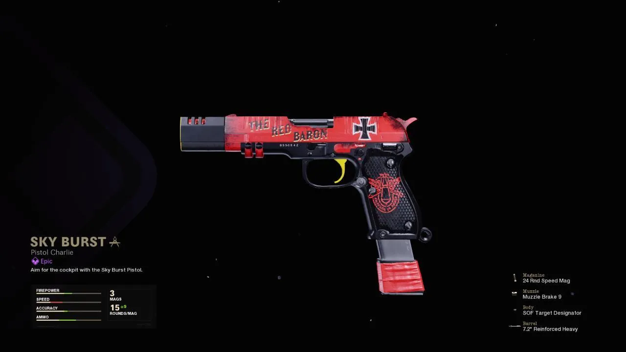 Sky Burst - COD Warzone and Black Ops Cold War Weapon Blueprint | Call of Duty Sky Burst - COD Warzone and Black Ops Cold War Weapon Blueprint | Call of Duty