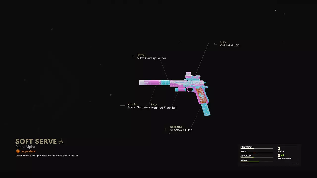 Soft Serve - COD Warzone and Black Ops Cold War Weapon Blueprint | Call of Duty