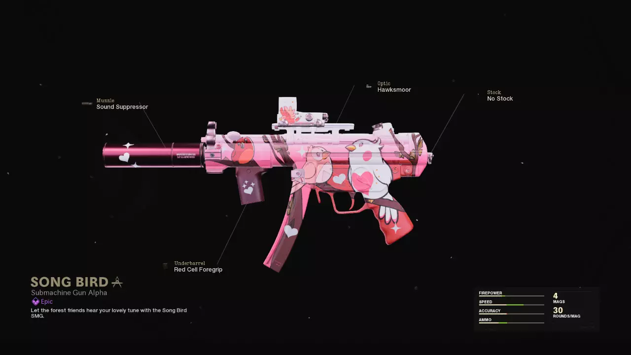 Song Bird - COD Warzone and Black Ops Cold War Weapon Blueprint | Call of Duty Song Bird - COD Warzone and Black Ops Cold War Weapon Blueprint | Call of Duty