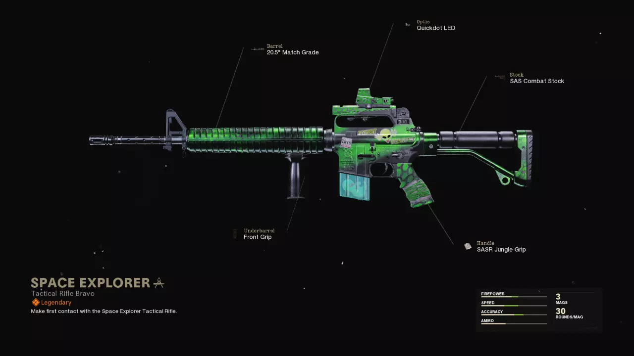 Space Explorer - COD Warzone and Black Ops Cold War Weapon Blueprint | Call of Duty Space Explorer - COD Warzone and Black Ops Cold War Weapon Blueprint | Call of Duty