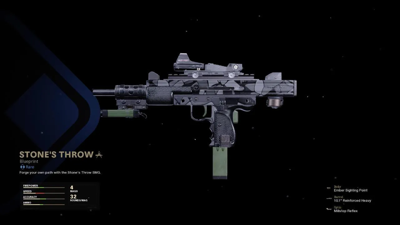 Stones Throw - COD Warzone and Black Ops Cold War Weapon Blueprint | Call of Duty